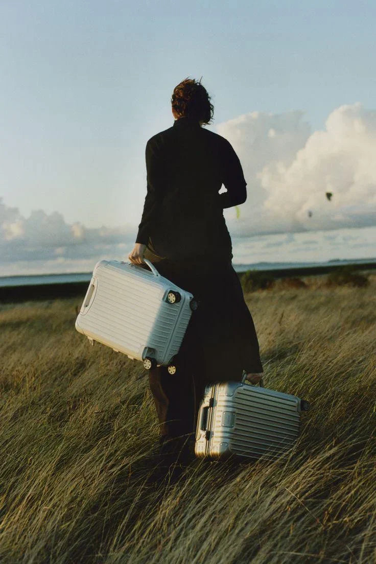 statechanged guide showing state‑specific support during travel: hydration and grounding music in Regulation; breathwork and sunglasses in Activation; warm nourishment and soft textures in Depletion; noise canceling and containment strategies in Overload