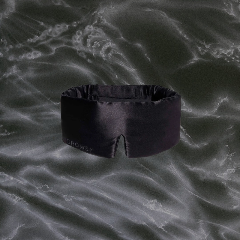 Black Silk Sleep Mask