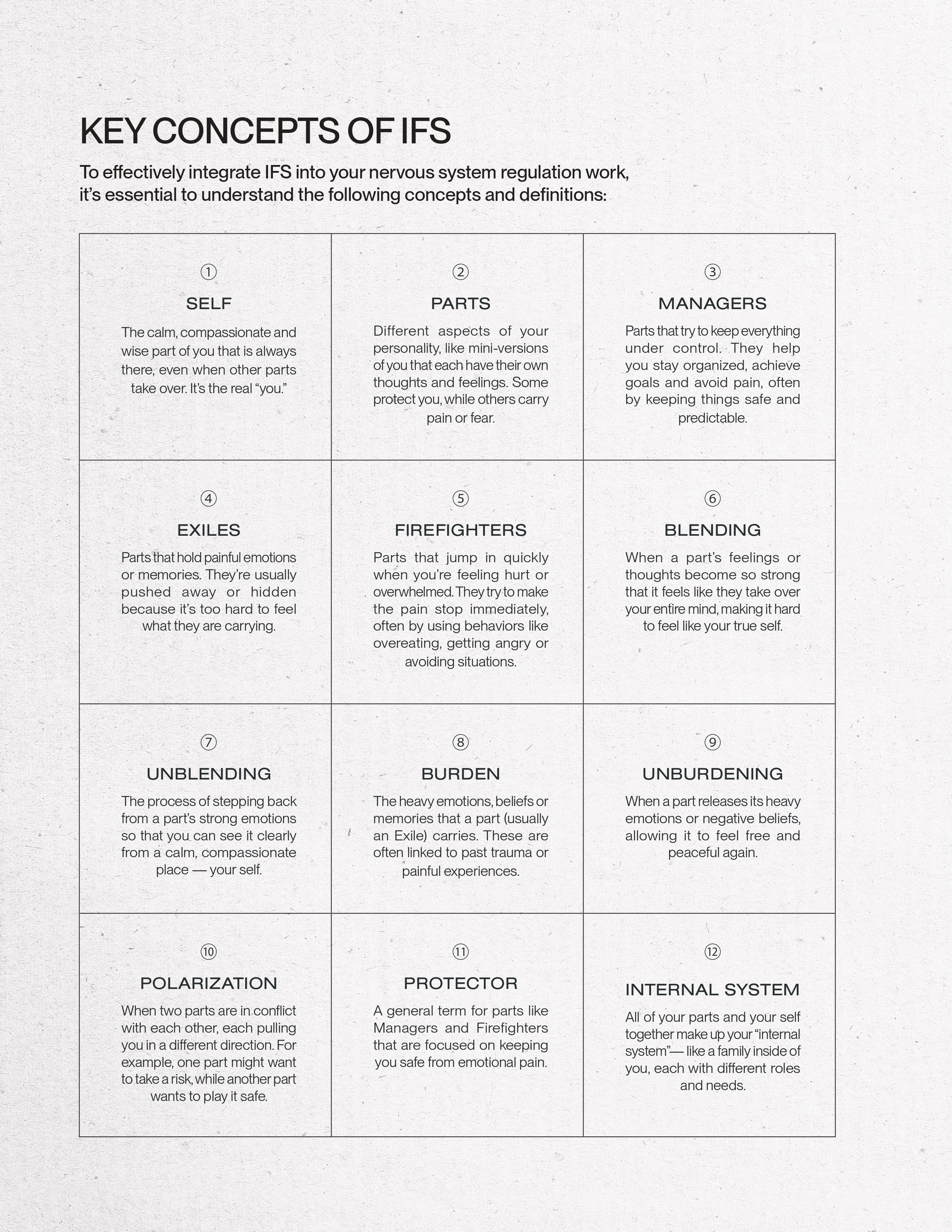Ifs Explained Powerpoint IFS and Nervous System Wellness Workbook | statechanged